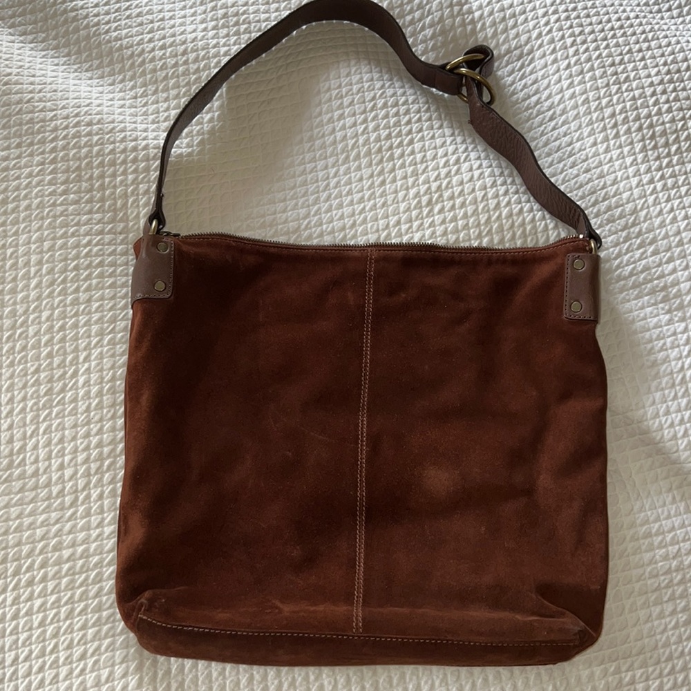Classiques Entier Brown Suede Bag
